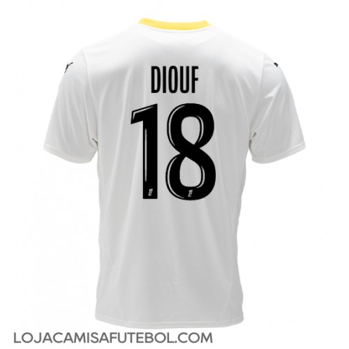 Camisa de Futebol RC Lens Andy Diouf #18 Equipamento Alternativo 2024-25 Manga Curta